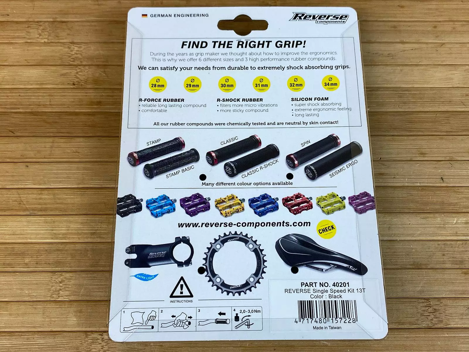 Reverse Components Single Speed Kit Schwarz 2 Reverse Components Single Speed Kit Schwarz – Bild 2