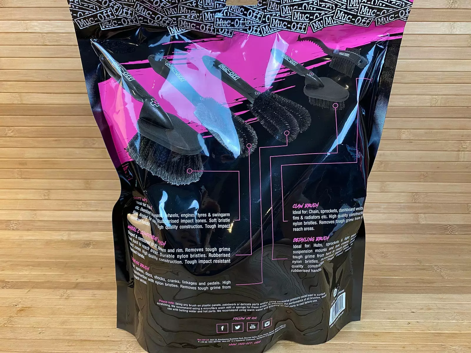 Muc-Off Muc Off 5x Brush Set 2 Muc-Off Muc Off 5x Brush Set – Bild 2