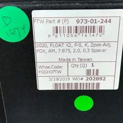 Fox Float X2 Factory 2-POS 200x51mm 2020 Dämpfer -Fox-Laden 5478591 large