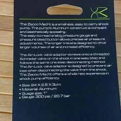 Birzman Zacoo Macht Shock Pump 300PSI 1" Gauge Dämpferpumpe 13 Birzman Zacoo Macht Shock Pump 300PSI 1" Gauge Dämpferpumpe -Fox-Laden 5488496 large
