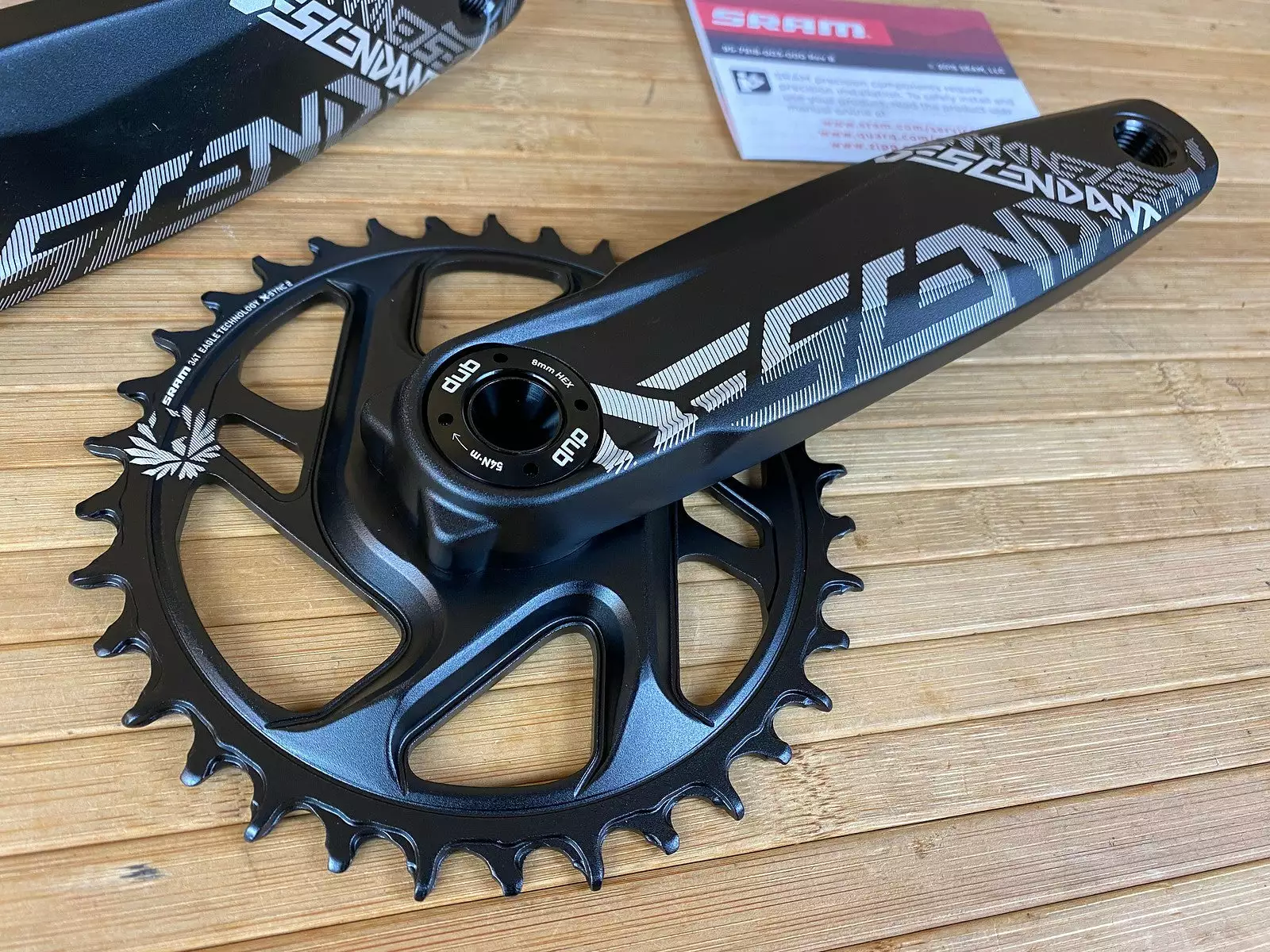 SRAM Descendant All Downhill Kurbel 83mm DUB 165mm 2 SRAM Descendant All Downhill Kurbel 83mm DUB 165mm – Bild 2