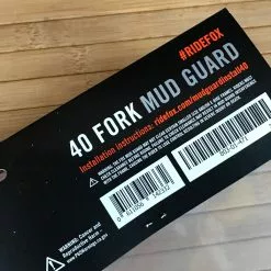 Fox Mud Guard / Schutzblech 40 Schwarz -Fox-Laden 5511520 large