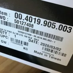 Rock-shox RockShox Pike DJ 26" / 100mm Tapered Schwarz -Fox-Laden 5550259 large