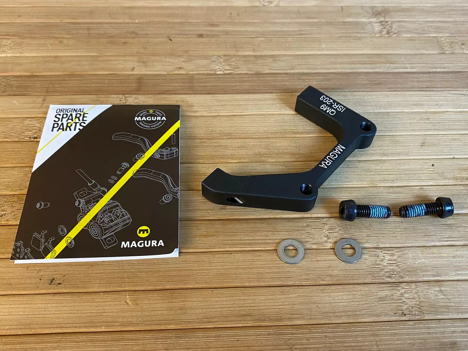 Magura Adapter QM9 / QM 9 IS/PM 203mm Rear / Hinten 1 Magura Adapter QM9 / QM 9 IS/PM 203mm Rear / Hinten