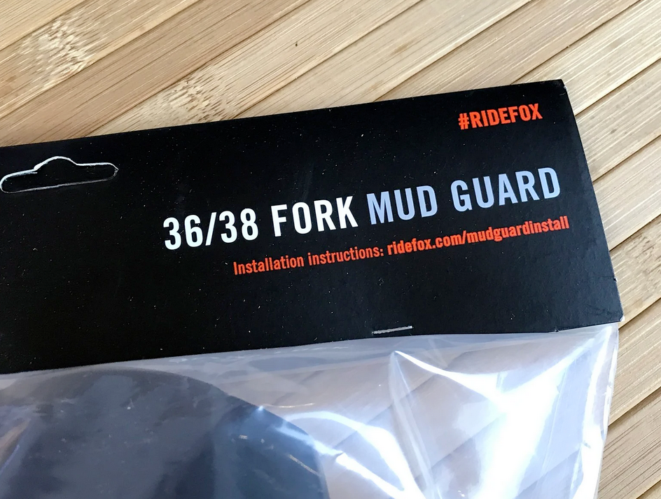 Fox Mud Guard / Schutzblech 36 & 38 Schwarz 5 Fox Mud Guard / Schutzblech 36 & 38 Schwarz – Bild 5