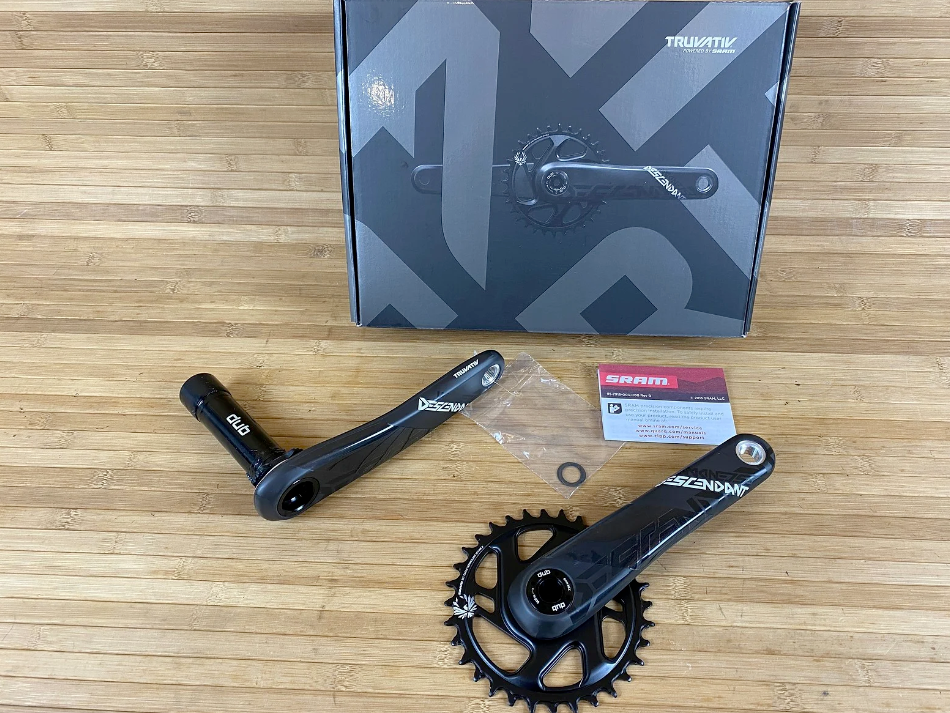 SRAM Truvativ Descendant Carbon Eagle DUB Kurbel 170mm 32T 1 SRAM Truvativ Descendant Carbon Eagle DUB Kurbel 170mm 32T