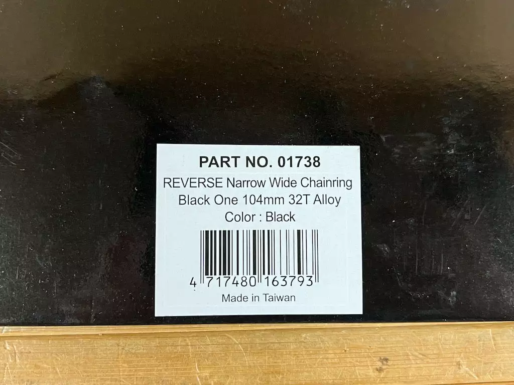 Reverse Black One 104mm 32T Kettenblatt 2 Reverse Black One 104mm 32T Kettenblatt – Bild 2