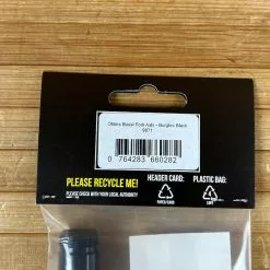 Burgtec Öhlins Boost Achse / Axle Black / Schwarz -Fox-Laden IMG 0489