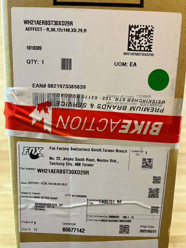 Race Face Aeffect R 30 Hinterrad HR 29" Boost Schwarz XD 9 Race Face Aeffect R 30 Hinterrad HR 29" Boost Schwarz XD – Bild 9