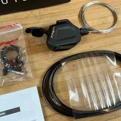 TRP TR12 Schaltwerk & Schalthebel Set 12-fach Gold -Fox-Laden IMG 0539