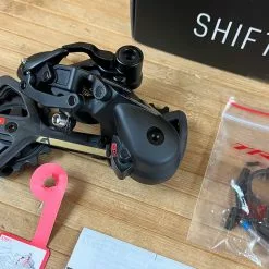 TRP TR12 Schaltwerk & Schalthebel Set 12-fach Gold -Fox-Laden IMG 0540