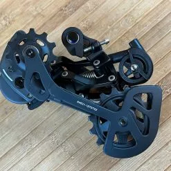 TRP TR12 Schaltwerk & Schalthebel Set 12-fach Gold -Fox-Laden IMG 0546