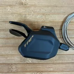 TRP TR12 Schaltwerk & Schalthebel Set 12-fach Gold -Fox-Laden IMG 0547