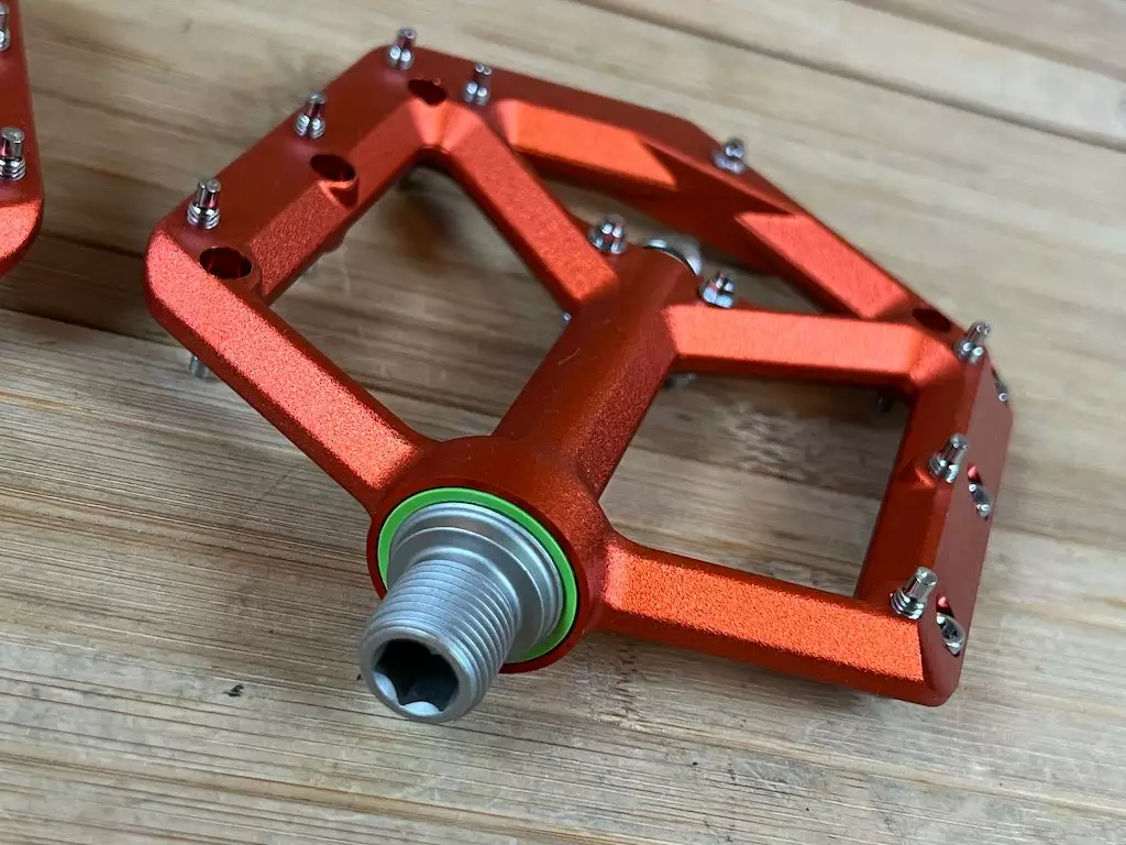 Spank Spike Reboot Pedale / Plattformpedale Orange 6 Spank Spike Reboot Pedale / Plattformpedale Orange – Bild 6