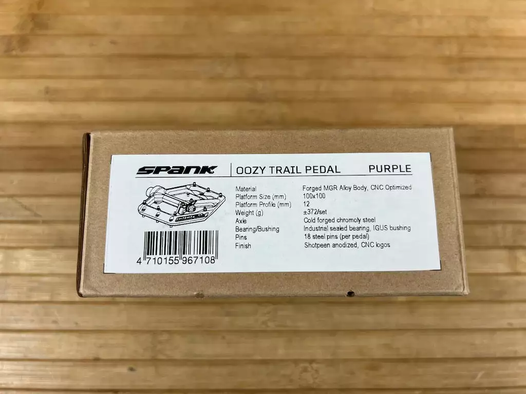 Spank Oozy Trail Reboot Pedale / Plattformpedale Purple 8 Spank Oozy Trail Reboot Pedale / Plattformpedale Purple – Bild 8