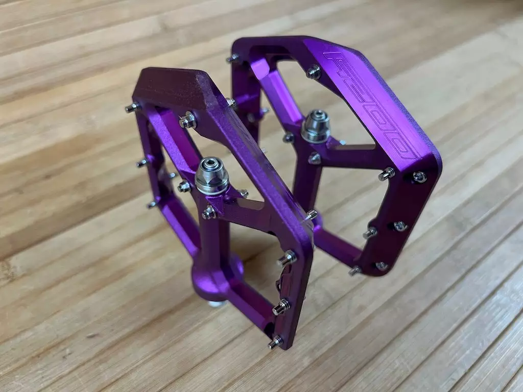 Spank Oozy Trail Reboot Pedale / Plattformpedale Purple 5 Spank Oozy Trail Reboot Pedale / Plattformpedale Purple – Bild 5