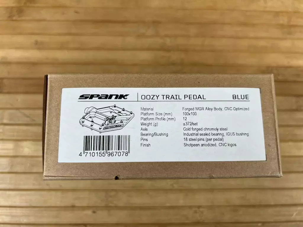 Spank Oozy Trail Reboot Pedale / Plattformpedale Blue 8 Spank Oozy Trail Reboot Pedale / Plattformpedale Blue – Bild 8