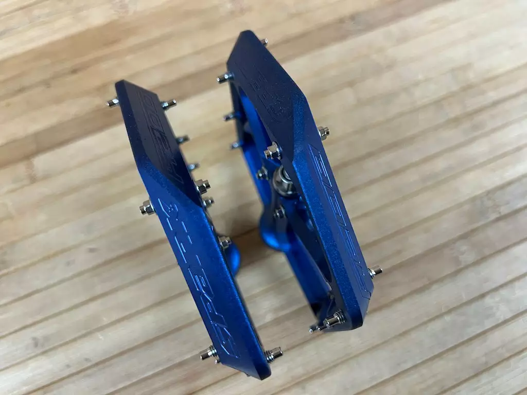 Spank Oozy Trail Reboot Pedale / Plattformpedale Blue 3 Spank Oozy Trail Reboot Pedale / Plattformpedale Blue – Bild 3