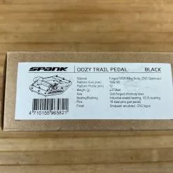 Spank Oozy Trail Reboot Pedale / Plattformpedale Black -Fox-Laden IMG 0800