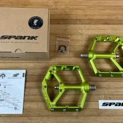 Spank Oozy Trail Reboot Pedale / Plattformpedale Green