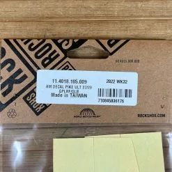 Rock-shox Rock Shox Pike Ultimate Decal Kit 27 / 29 -Fox-Laden IMG 0896 8f6c2c07 c1a0 4c1b 9e27 39b437b3214e