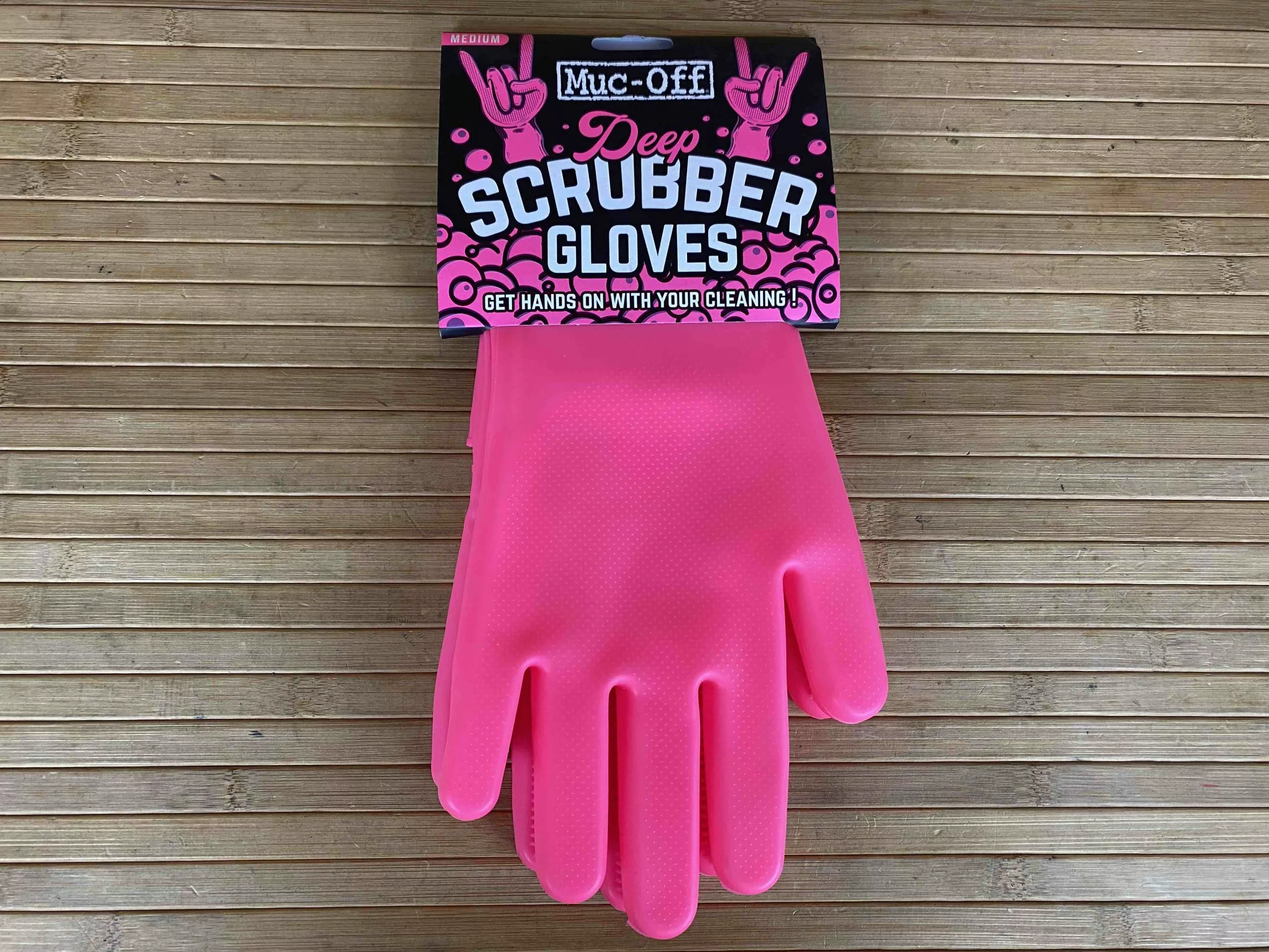 Muc-Off Muc Off Deep Scrubber Gloves Gr. M Waschhandschuhe 1 Muc-Off Muc Off Deep Scrubber Gloves Gr. M Waschhandschuhe