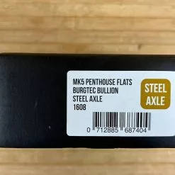 Burgtec MK5 Penthouse Flat Pedals / Pedale Gold Steel Axle 11 Burgtec MK5 Penthouse Flat Pedals / Pedale Gold Steel Axle -Fox-Laden IMG 1235 7d013017 3ec5 4bf6 8b61 af55d020a1ca