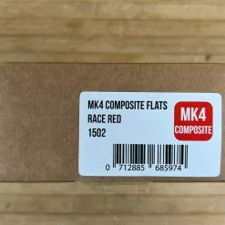 Burgtec MK4 Composite Flat Pedals / Pedale Red -Fox-Laden IMG 1268