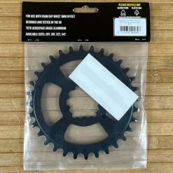 Burgtec SRAM GXP / DUB Boost Kettenblatt 3mm Offset Black 32T -Fox-Laden IMG 1313 7acac5b7 e8aa 4b2a 89f0 7732c2d80edf