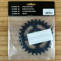 Burgtec Cinch Thick Thin Kettenblatt Black 28T -Fox-Laden IMG 1316 c214b3c5 be05 4532 a800 1b1528bae12b