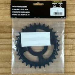 Burgtec Cinch Thick Thin Kettenblatt Black 30T -Fox-Laden IMG 1325 61c50711 ce66 4585 9e7a bfe375f27e57