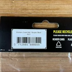 Burgtec Shimano Crank Bolt / Schraube Black -Fox-Laden IMG 1351 db87af7f 7ffc 45cf 9b85 84fd95acf542