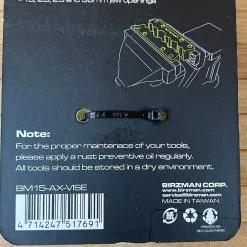 Birzman Axle & Pedal Spindle Vise Insert Tool / Werkzeug Klemmbacken -Fox-Laden IMG 1779 1334a884 049f 4c9f a7d6 48a6099240cf