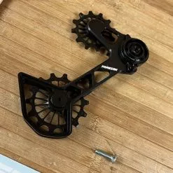 Fraezen Kaefig SRAM AXS / Mechanisch Schwarz -Fox-Laden IMG 1797