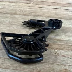 Fraezen Kaefig SRAM AXS / Mechanisch Schwarz -Fox-Laden IMG 1799