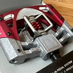 Crankbrothers Mallet 3 Klickpedale / Clickpedale Rot -Fox-Laden IMG 1811