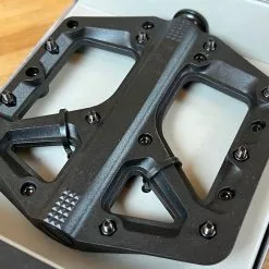 Crankbrothers Stamp 1 Large Pedale / Plattformpedale Schwarz -Fox-Laden IMG 1815