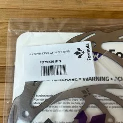 Formula Monolitic Disc / Bremsscheibe 220mm -Fox-Laden IMG 1847