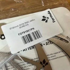 Formula Monolitic Disc / Bremsscheibe 180mm -Fox-Laden IMG 1852