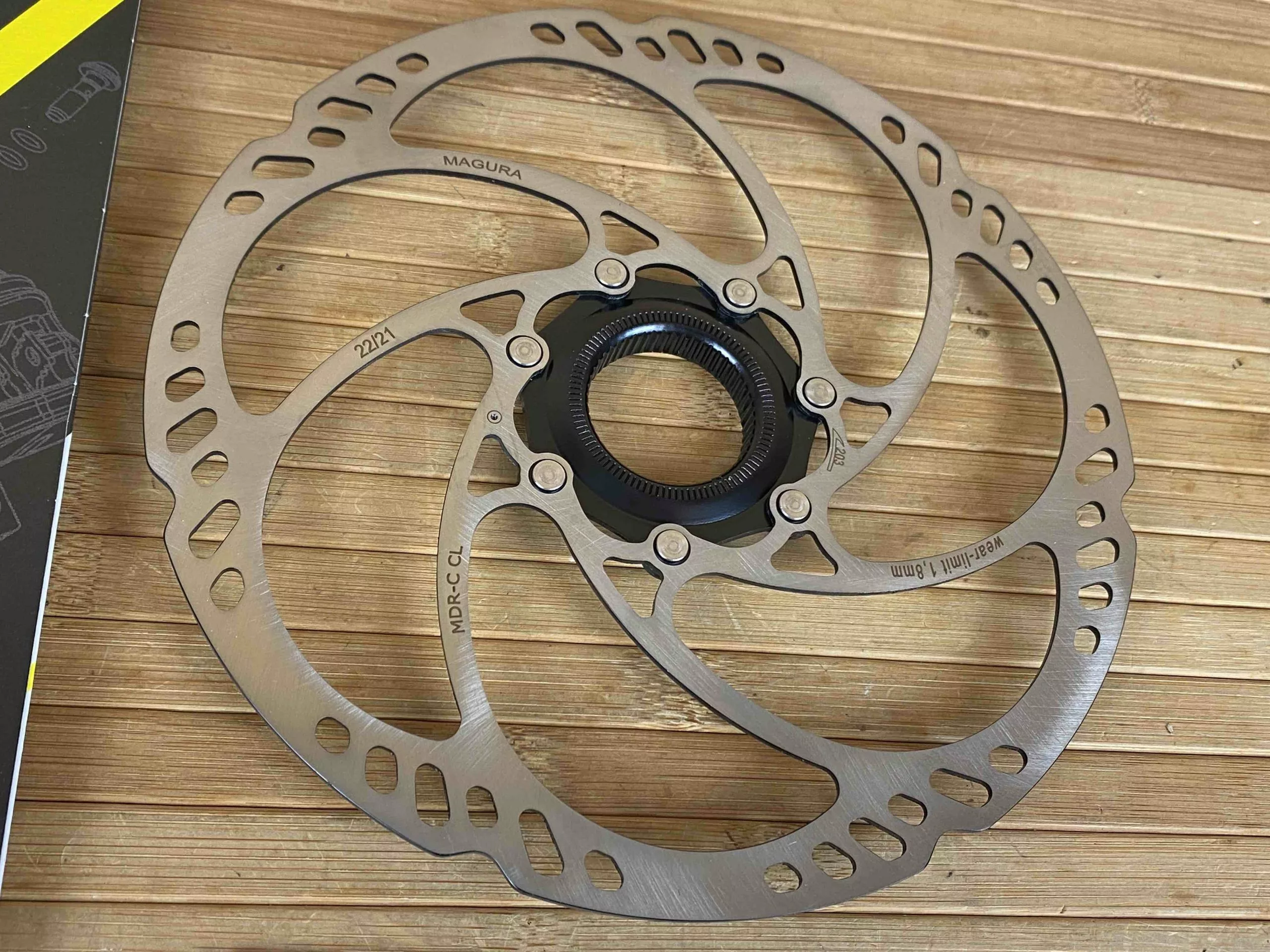 Magura MDR-C CL 203mm Centerlock Disc / Bremsscheibe Schnellspannachse 2 Magura MDR-C CL 203mm Centerlock Disc / Bremsscheibe Schnellspannachse – Bild 2