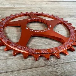 Race Face Kettenblatt Cinch 34T 10-12S Orange 7 Race Face Kettenblatt Cinch 34T 10-12S Orange -Fox-Laden IMG 2223