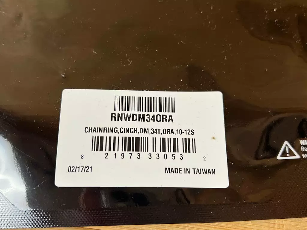 Race Face Kettenblatt Cinch 34T 10-12S Orange 5 Race Face Kettenblatt Cinch 34T 10-12S Orange – Bild 5