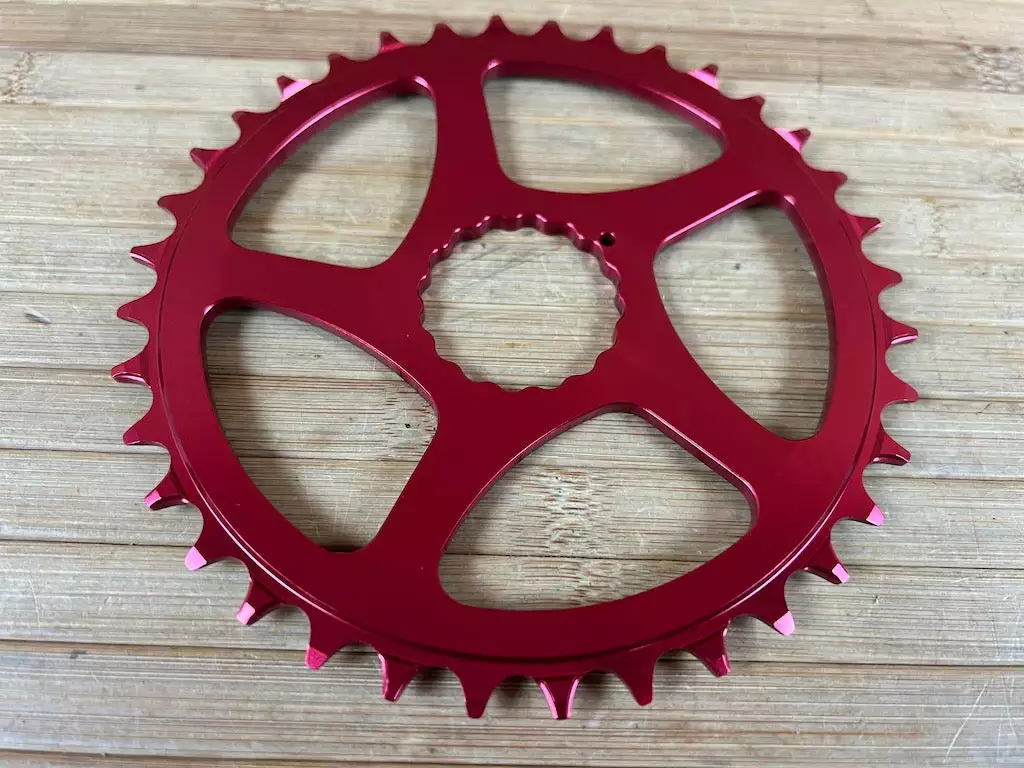 Race Face Kettenblatt Cinch 36T 10-12S Red 4 Race Face Kettenblatt Cinch 36T 10-12S Red – Bild 4