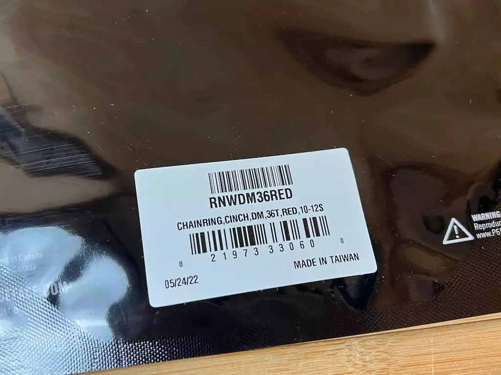Race Face Kettenblatt Cinch 36T 10-12S Red 5 Race Face Kettenblatt Cinch 36T 10-12S Red – Bild 5