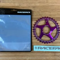 Race Face Kettenblatt Cinch 34T 10-12S Purple