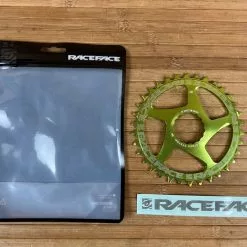 Race Face Kettenblatt Cinch 34T 10-12S Green