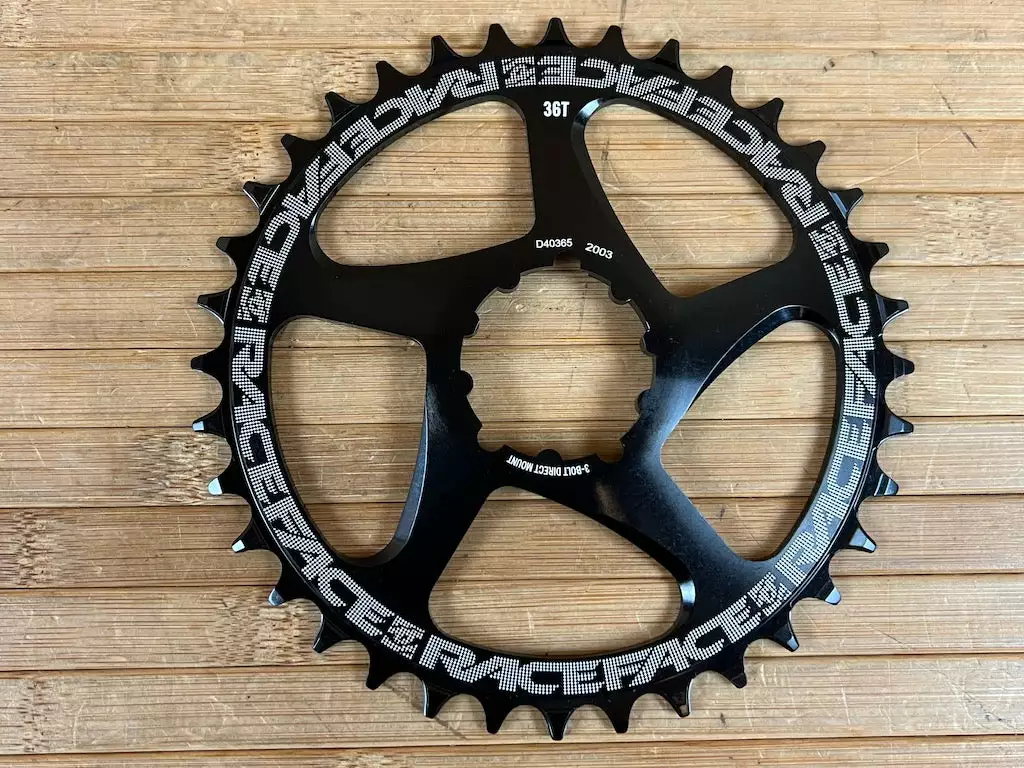 Race Face Kettenblatt DM 3 Bolt 36T 10-12S Black 2 Race Face Kettenblatt DM 3 Bolt 36T 10-12S Black – Bild 2