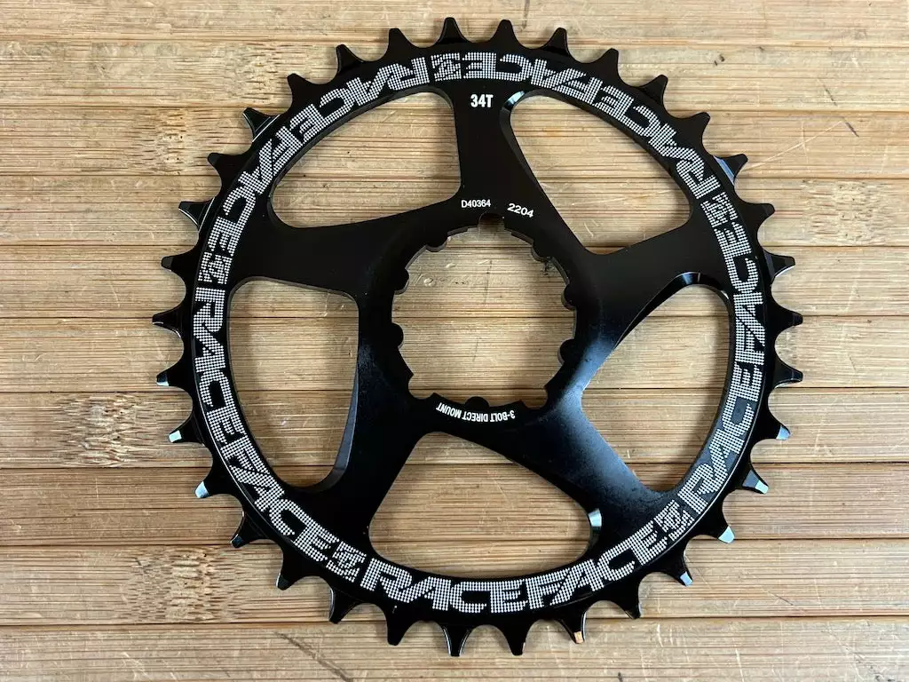 Race Face Kettenblatt DM 3 Bolt 34T 10-12S Black 2 Race Face Kettenblatt DM 3 Bolt 34T 10-12S Black – Bild 2