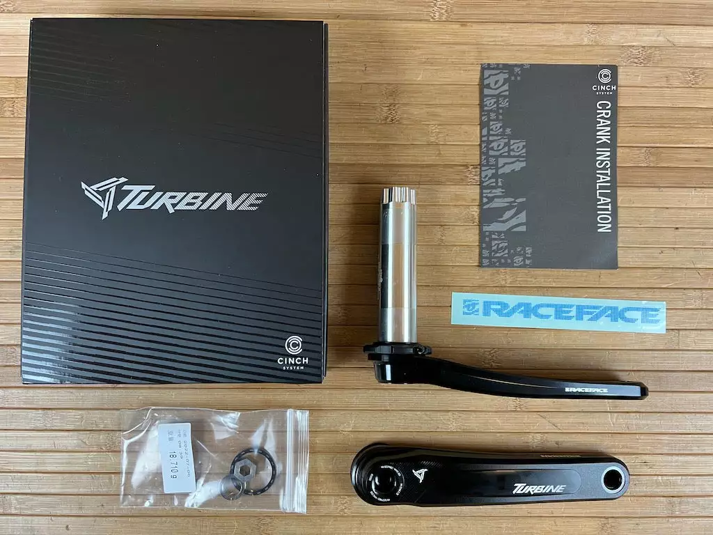 Race Face Turbine Kurbel / Kurbelset 175mm / 136mm Black 1 Race Face Turbine Kurbel / Kurbelset 175mm / 136mm Black