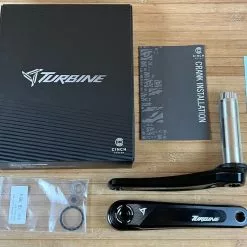 Race Face Turbine Kurbel / Kurbelset 170mm / 136mm Black